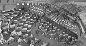 Wartime Beds at Earls Court, West London