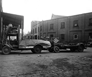 Images Dated 24th February 2011: Wartime bomb damage, Lambeth, south east London
