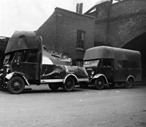 Images Dated 24th February 2011: Wartime bomb damage, Lambeth, south east London