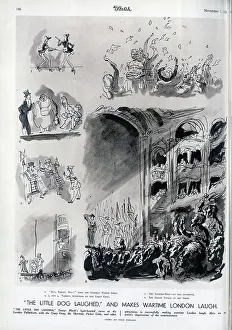 Laughed Prints: Wartime London theatre scenes, by Topolski