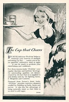 Beverage Prints: Wartime Ovaltine Advertisement