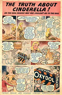 Wartime Oxydol Comic Strip Advertisement