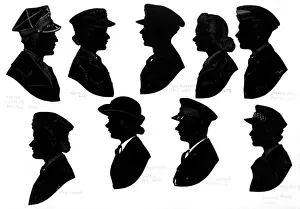 Sailors Prints: Nine wartime silhouettes