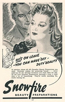Makeup Collection: Wartime Snowfire Advertisement