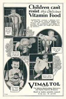 Positions Prints: Wartime Vimaltol Advertisement