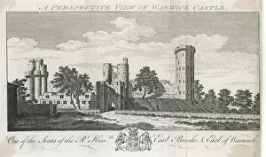 Crenellated Collection: Warwick Castle 1760