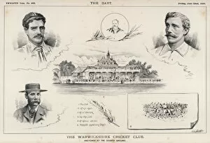 Boater Gallery: Warwickshire Cricket Club - 1888