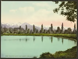 Wasatch Prints: Wasatch Range from Liberty Park, Salt Lake City