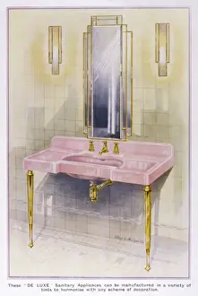 Dent Prints: Wash Basin 1930