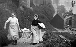 Washer women, early 1900s