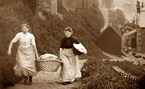 Washer women, early 1900s