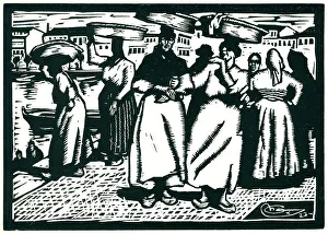 Conversing Prints: Washerwomen