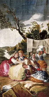 Escorial Prints: The Washerwomen