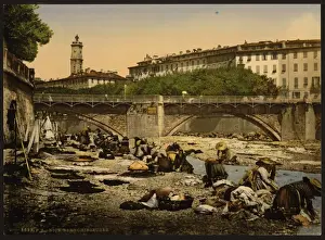 Washerwomen (Blanchisseuses), Nice, Riviera