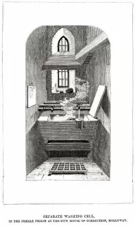 Correction Collection: Washing cell at Holloway Prison