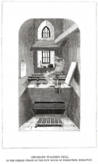 Correction Collection: Washing cell at Holloway Prison