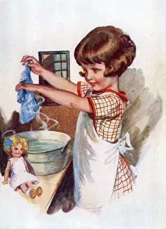 Wash Prints: Washing Day