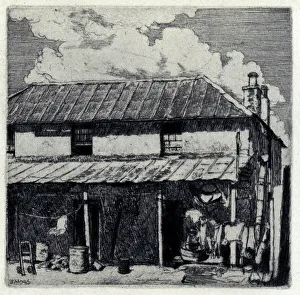 Hung Prints: Washing Day