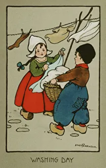 Prop Collection: Washing Day, by Ethel Parkinson