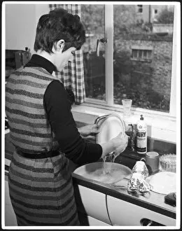 Dishes Gallery: Washing Dishes / 1960S