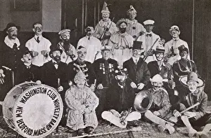 Charlie Prints: Washington Club Band, New Bedford, Massachusetts, USA