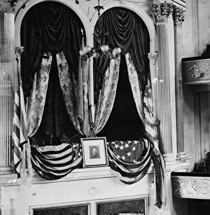 Washington, DC President Lincolns box at Fords Theater