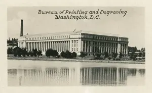 Collectors Prints: Washington DC, USA - Bureau of Printing and Engraving