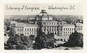 Images Dated 1st August 2017: Washington DC, USA - Library of Congress