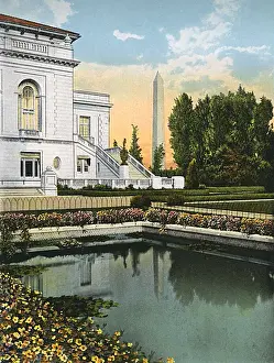 Locations Prints: Washington DC, USA - Pan-American Union - Aztec Garden
