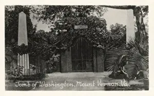Washingtons Prints: Washington DC, USA - Tomb of Washington, Mount Vernon