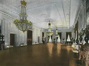 Presidents Prints: Washington DC, USA - The White House - East Room