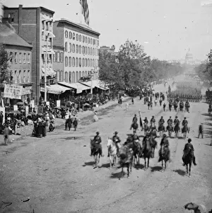 Washington, District of Columbia. The grand review of the Ar