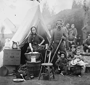 Washington, District of Columbia. Tent life of the 31st Penn
