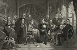 Irving Gallery: Washington Irving and his literary friends at Sunnyside
