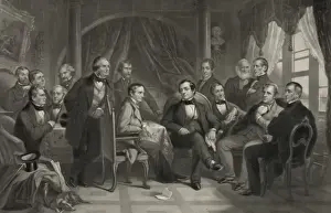 Washington Irving and his literary friends at Sunnyside