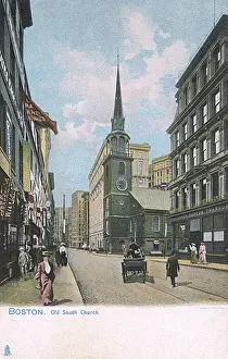 Washington Street, Boston, Massachusetts, USA