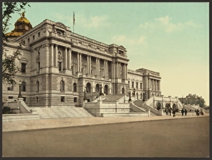 Washington. West facade Library of Congress Washington. West Washington. West facade Library of Congress Washington. West