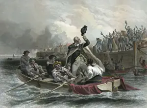 Washingtons Prints: Washingtons adieu to his generals