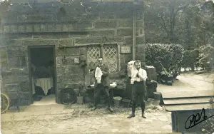 Headed Prints: Washroom at Flixton Hall, Flixton, Greater Manchester