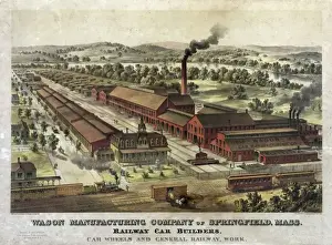 Springfield Prints: Wason Manufacturing Company of Springfield, Mass. - railway