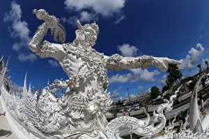 Wat Rong Khun, the White Temple, Chiang Rai, Thailand