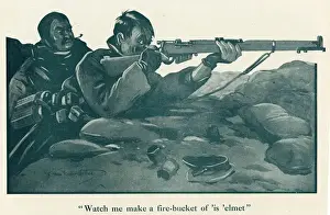 Watch me make a fire-bucket of is elmet