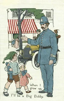 Images Dated 2nd February 2021: Watching a Policeman