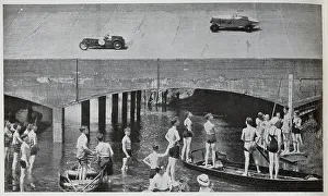 Racetrack Prints: Watching Racing at Brooklands