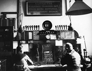 Calls Collection: The watchroom of Southwark Fire Station, London