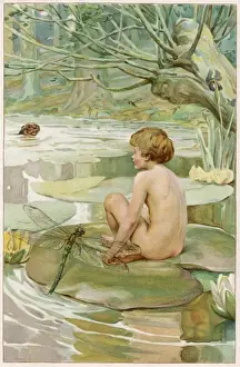 Kingsley Prints: Water Babies / Tom