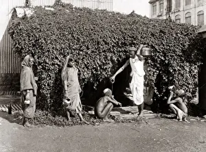 Water carrier, India, circa 1880s