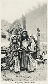 Water Carriers from Darjeeling, India