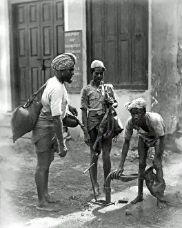 Water carriers, India