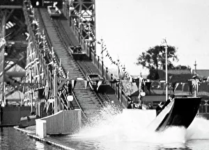 Expo Prints: Water Chute, Scottish National Exhibition, Edinburgh in 1908